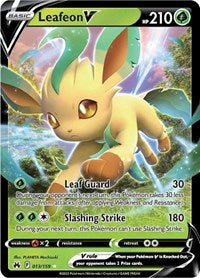 SWSH Crown Zenith: 013/159 - Leafeon V (UR)