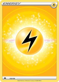 SWSH Crown Zenith: 155/159 - Lightning Energy (Texture Full Art) (UR)