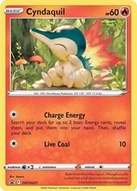 SWSH221 - Cyndaquil SWSH (Cosmos Holo)