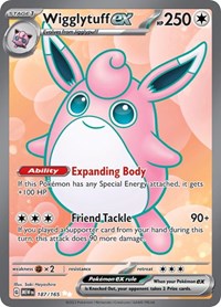 SV 151: 187/165 - Wigglytuff ex (UR)