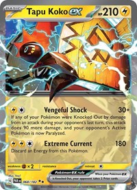 SV Paradox Rift: 068/182 - Tapu Koko ex (DR)