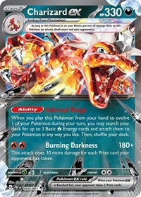 SV Paldean Fates: 054/091 - Charizard ex (DR)