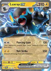 SV Twilight Masquerade: 068/167 - Luxray ex (DR)