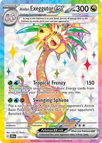SV Surging Sparks: 225/191 - Alolan Exeggutor ex (UR)