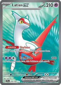 SV Surging Sparks: 220/191 - Latias ex (UR)