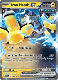 SV Prismatic Evolutions: 031/131 - Iron Hands ex (DR)