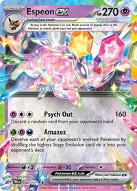 SV Prismatic Evolutions: 034/131 - Espeon ex (DR)