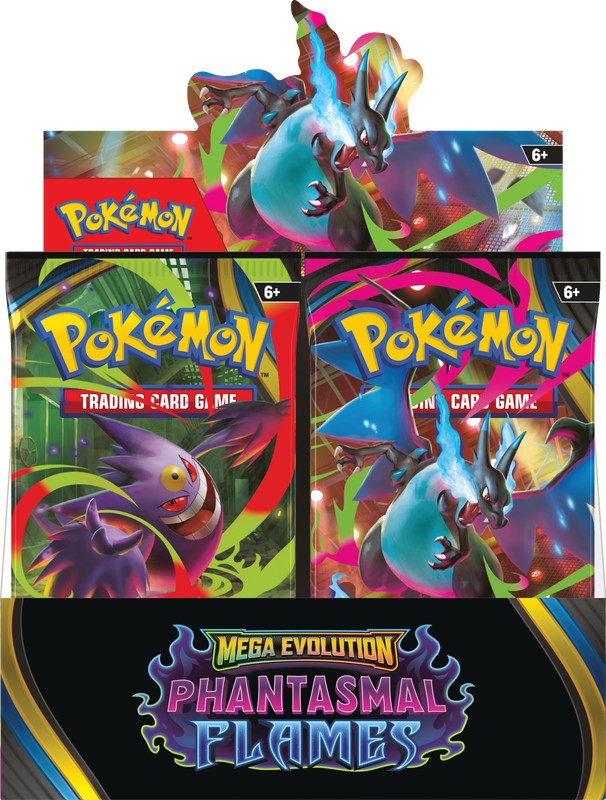 Mega Evolutions-Phantasmal Flames Booster Display Box (36 Packs)