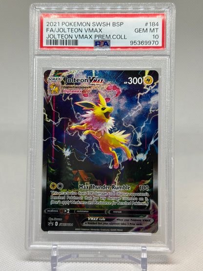 SWSH184 - Jolteon VMAX  PSA 10