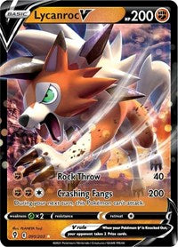SWSH Evolving Skies: 091/203 - Lycanroc V (UR)