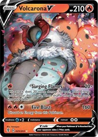 SWSH Evolving Skies: 021/203 - Volcarona V (UR)