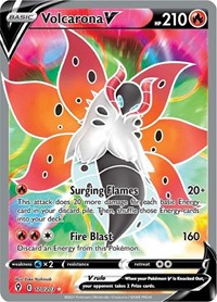 SWSH Evolving Skies: 170/203 - Volcarona V (Full Art) (UR)