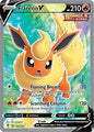 SWSH Evolving Skies: 169/203 - Flareon V (Full Art) (UR)