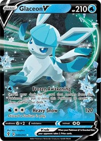 SWSH Evolving Skies: 040/203 - Glaceon V (UR)