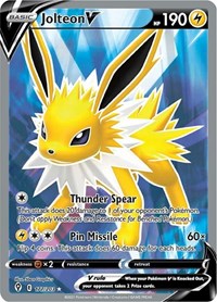 SWSH Evolving Skies: 177/203 - Jolteon V (Full Art) (UR)