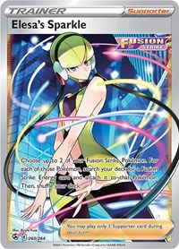SWSH Fusion Strike: 260/264 - Elesas Sparkle (Full Art) (UR)