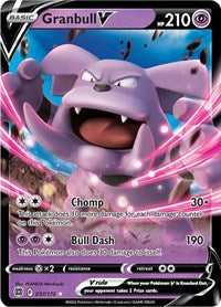 SWSH Brilliant Stars: 057/172 - Granbull V (UR)
