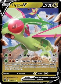 SWSH Brilliant Stars: 106/172 - Flygon V (UR)