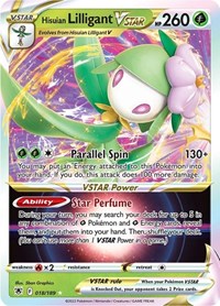 SWSH Astral Radiance: 018/189 - Hisuian Lilligant VSTAR (UR)