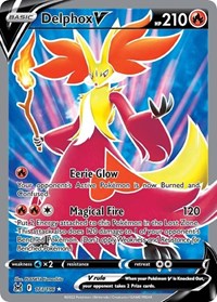 SWSH Lost Origin: 173/196 - Delphox V (Full Art) (UR)