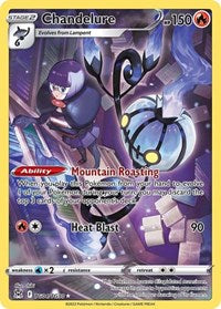 SWSH Lost Origin Trainer Gallery: TG04/TG30 - Chandelure (UR)