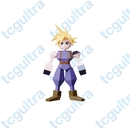 FINAL FANTASY VII Polygon Figure Vol. 1 - Blind box Display of 8