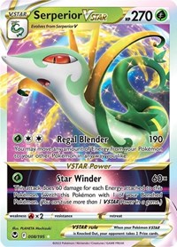 SWSH Silver Tempest: 008/195 - Serperior VSTAR (UR)