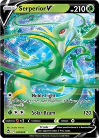 SWSH Silver Tempest: 007/195 - Serperior V (UR)