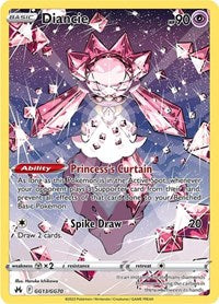 SWSH Crown Zenith Galarian Gallery: GG13/GG70 - Diancie (UR)