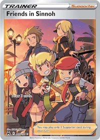 SWSH Crown Zenith: 149/159 - Friends in Sinnoh (Full Art) (UR)