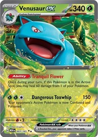 SV 151: 003/165 - Venusaur ex (DR)