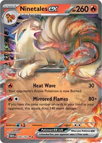 SV 151: 038/165 - Ninetales ex (DR)