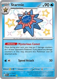 SV Paldean Fates: 119/091 - Starmie (SYR)
