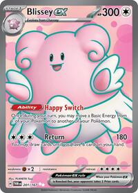 SV Twilight Masquerade: 201/167 - Blissey ex (UR)