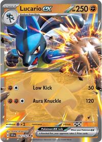 SV Stellar Crown: 082/142 - Lucario ex (DR)