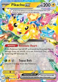 SV Surging Sparks: 057/191 - Pikachu ex (DR)