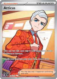 SV Prismatic Evolutions: 134/131 - Atticus (UR)