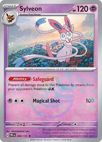 SV Prismatic Evolutions: 040/131 - Sylveon (Master Ball Pattern)