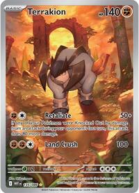 SV White Flare: 135/086 - Terrakion (IR)