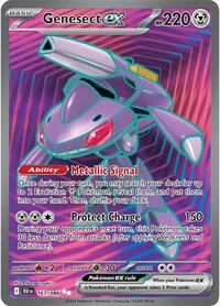 SV Black Bolt: 161/086 - Genesect ex (SR)