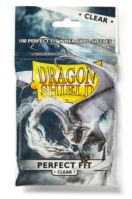Dragon Shield Sleeves: Standard Perfect Fit - Clear 100CT (Sleeve I)
