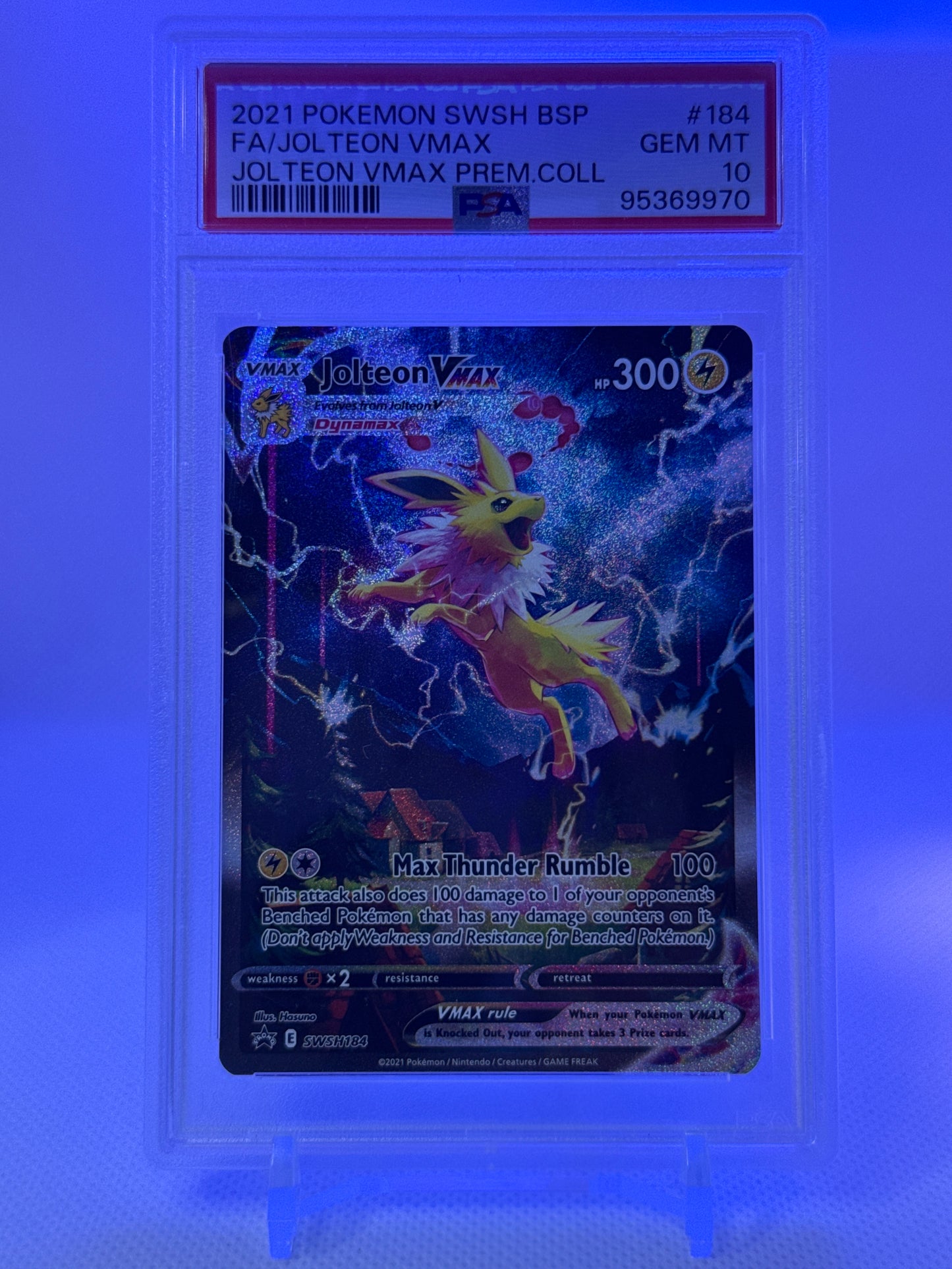 SWSH184 - Jolteon VMAX  PSA 10